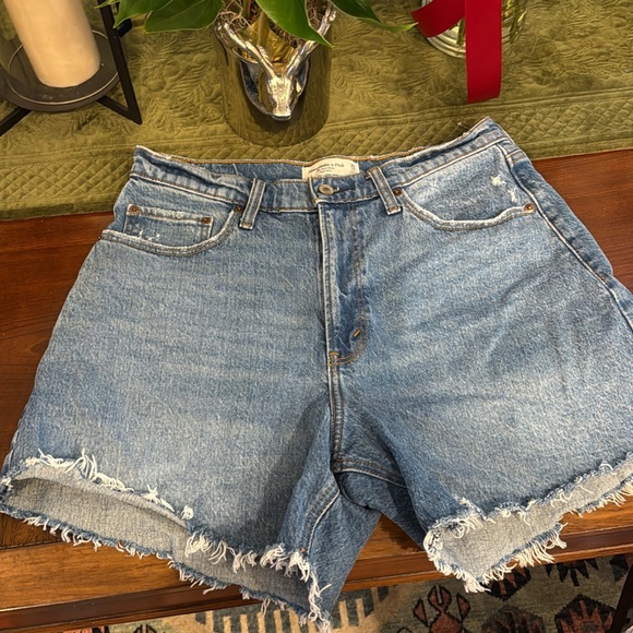 Abercrombie & Fitch Pants - Abercrombie & Fitch Light Blue Jean Shorts